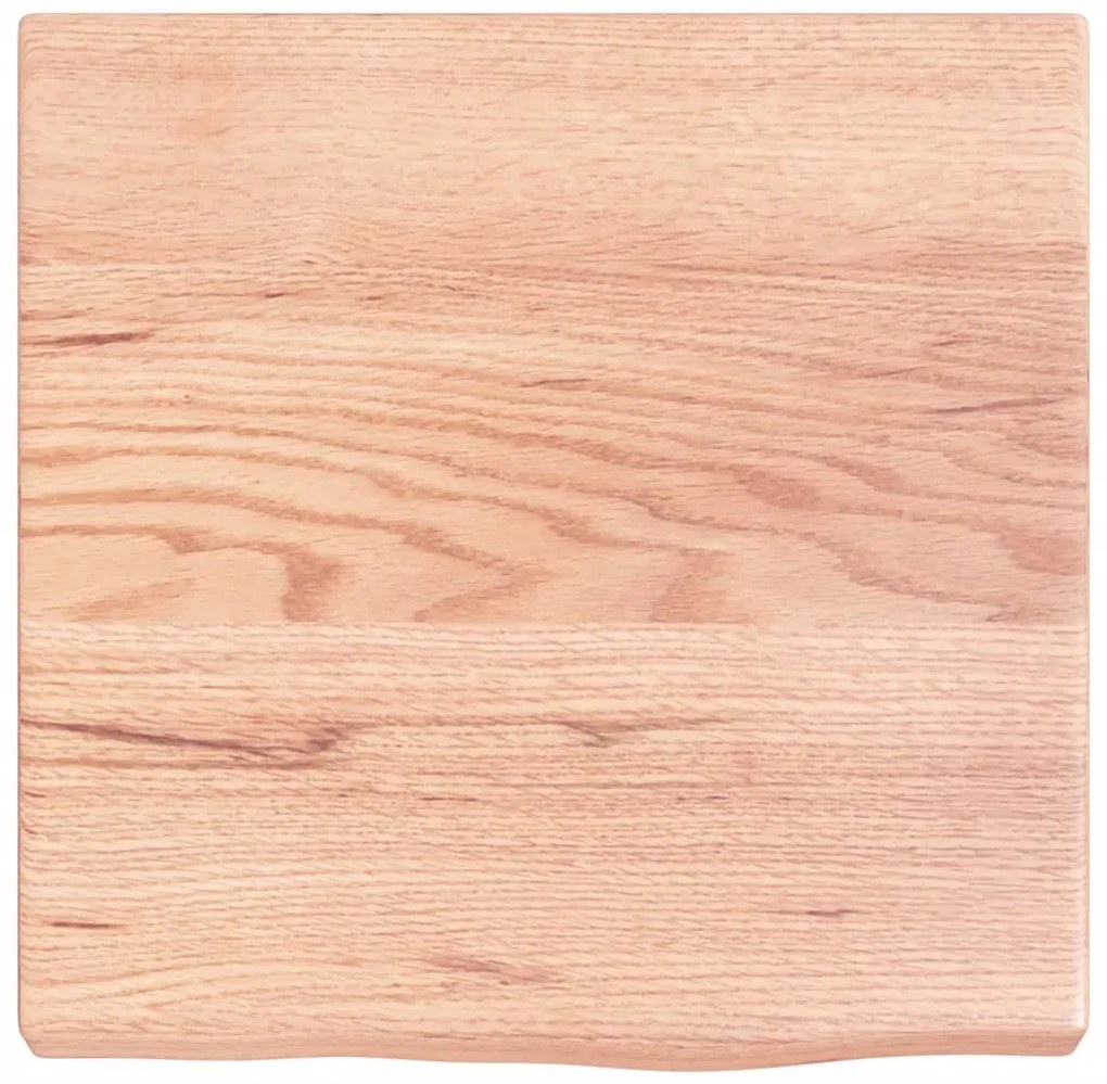 Prateleira de parede 40x40x(2-4) cm carvalho tratado castanho