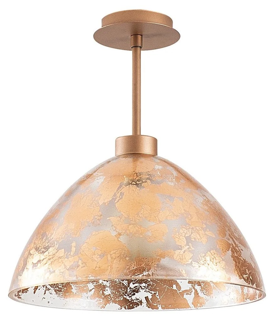 Candeeiro de Teto Bergama – Cobre – Diâmetro 34 cm