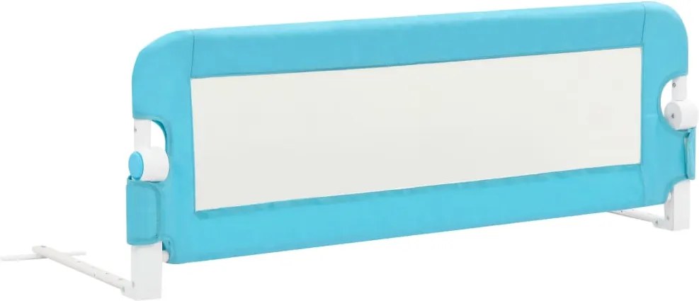 Barra de segurança p/ cama infantil 120x42cm poliéster azul