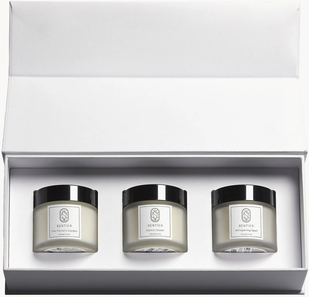 Vela Soulful (The Florist's Garden & Alpine Chalet & Whispering Spell), conjunto de 3