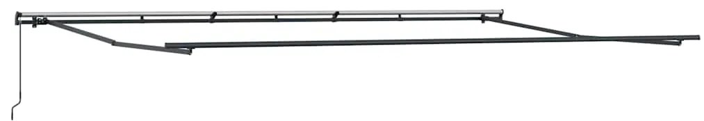 Toldo Cinza Claro Cinzento-claro 600 × 300 cm Acrílico e metal