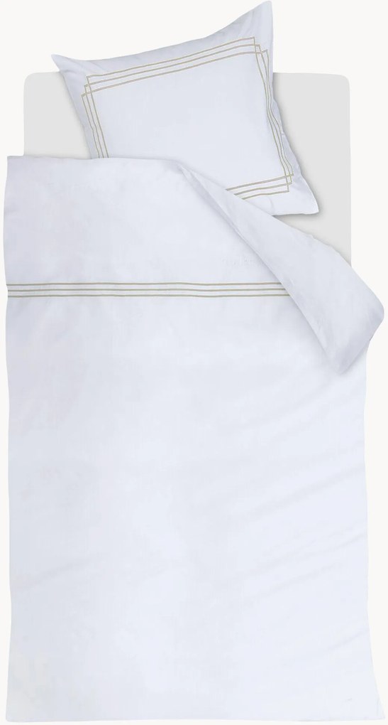 Conjunto de roupa de cama em algodão Leandro, conjunto de 2