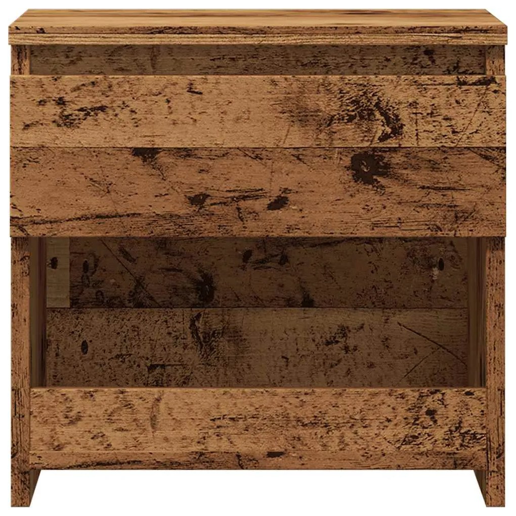 Mesa de cabeceira 40x30x39 cm derivados madeira madeira velha