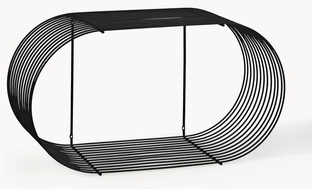 Estante de parede em metal Curva, L 61 cm