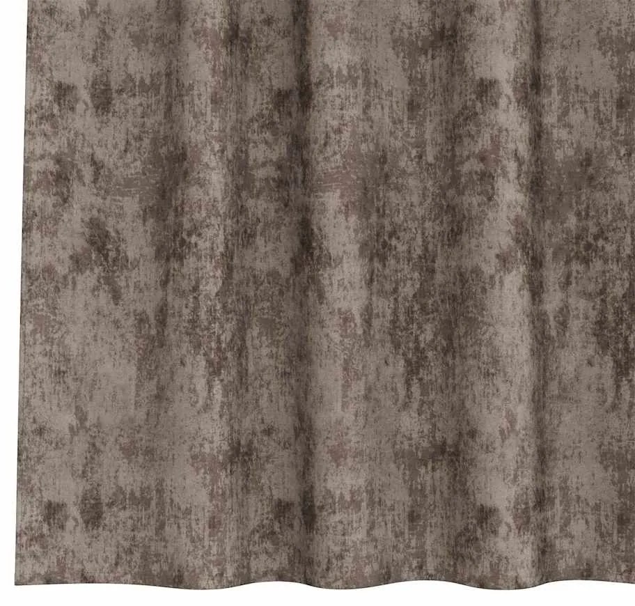 Cortinas de Veludo 2 peças com Ilhós Cappuccino 245x140 cm