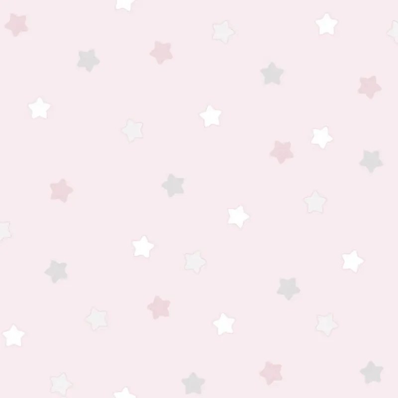 Papel Infantil LULLABY 225-2 Etoiles rosa