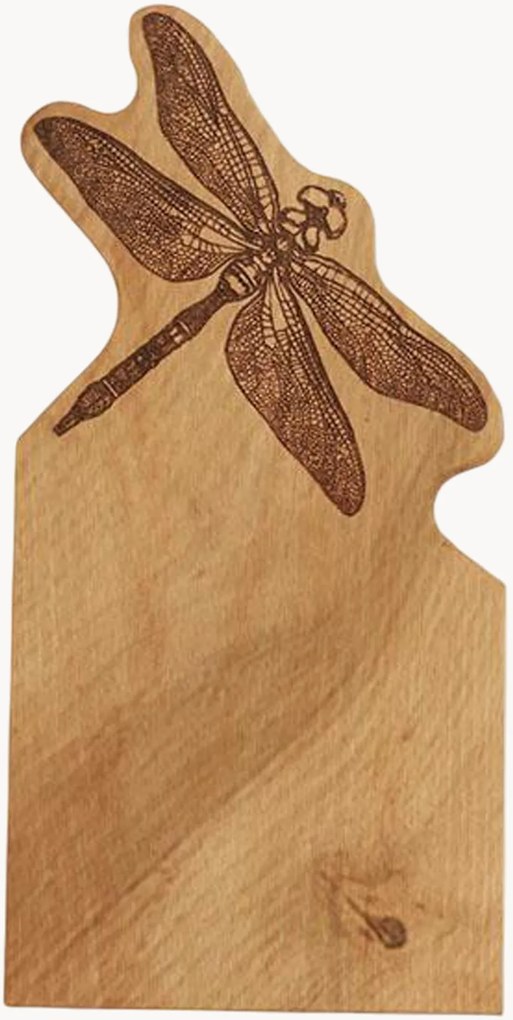 Tábua de servir em madeira de carvalho Dragonfly