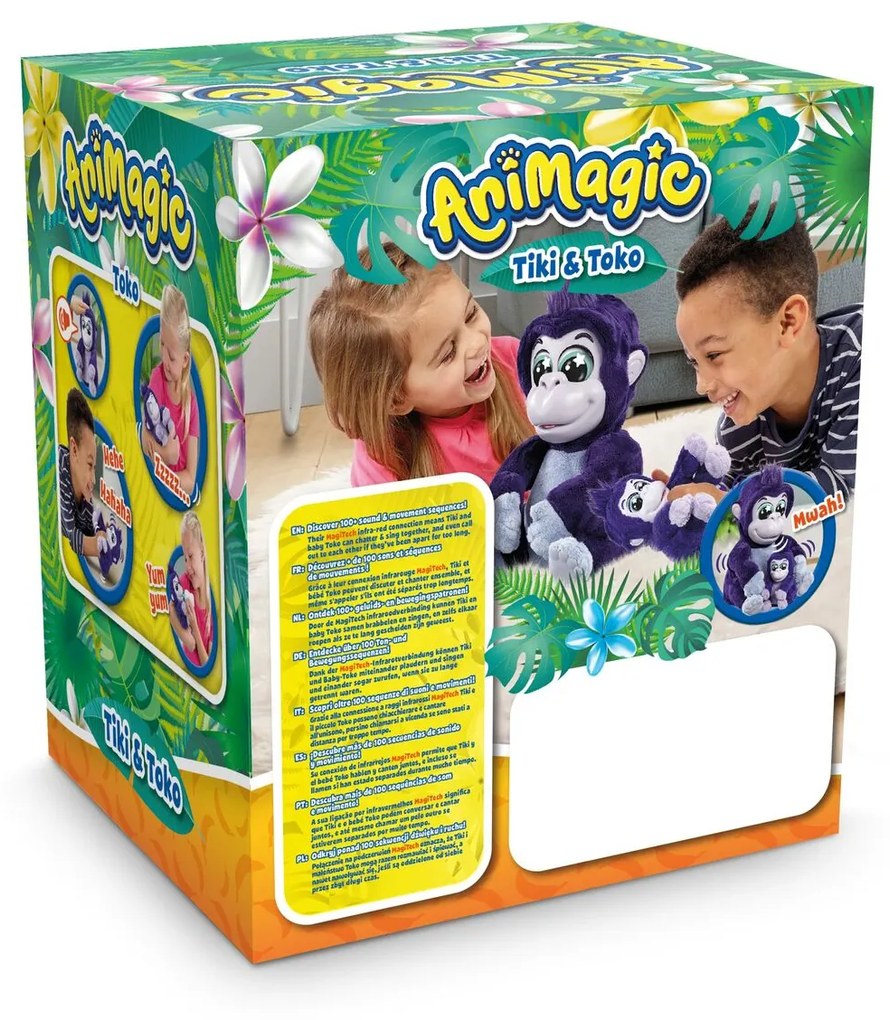 Peluche Goliath Tiki and Toko Acessórios Macaco com som