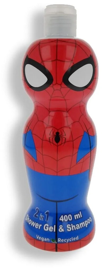 Gel e Champô 2 em 1 Air-val Spiderman (400 Ml)