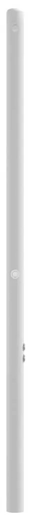 Cabeceira de cama 100 cm metal branco