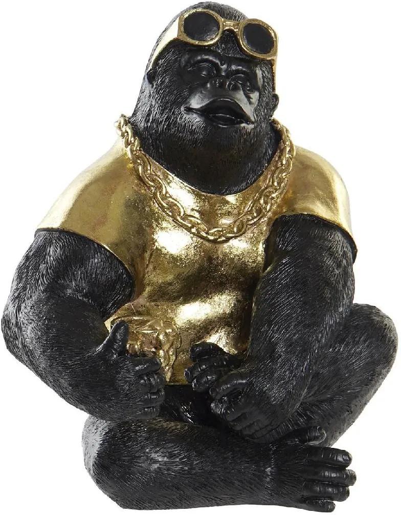 Figura Decorativa DKD Home Decor Resina Gorila (21 x 18 x 25 cm)