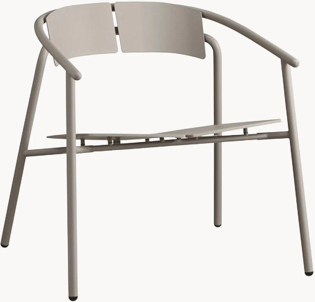 Cadeira longue de jardim em metal Novo