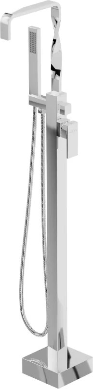 Mexen Avila torneira de banheira independente, cromada - 75833-00