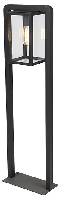 Candeeiro de pé moderno para exterior preto - Rotterdam Balanco
