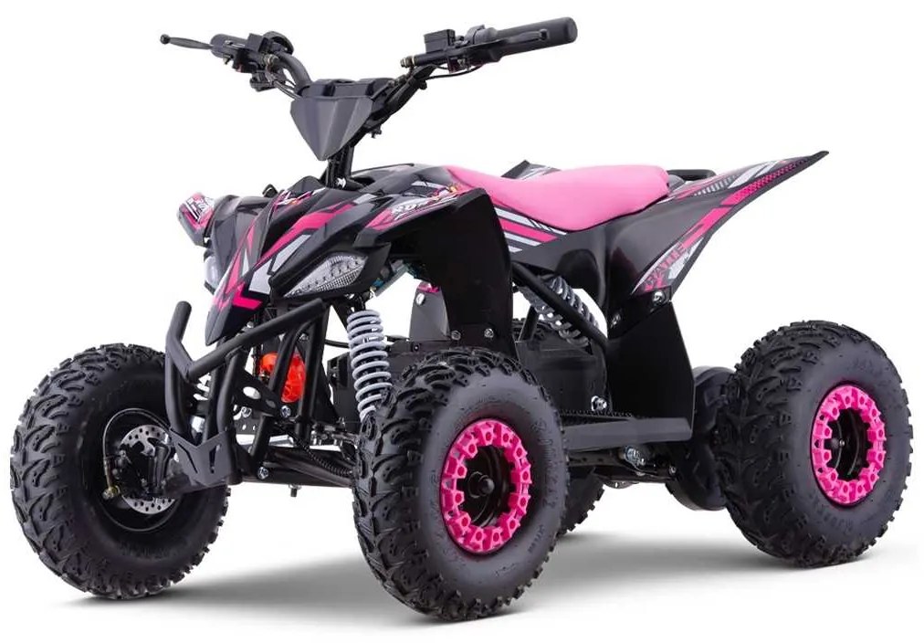 MINI MOTO 4 PARA CRIANÇAS electrica 1300W 48v Roan ratte Rosa