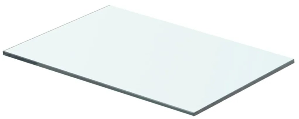 vidaXL Prateleira de vidro 40x20 cm transparente