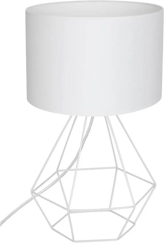 Lâmpada de mesa ALMA 1xE27/60W/230V branco