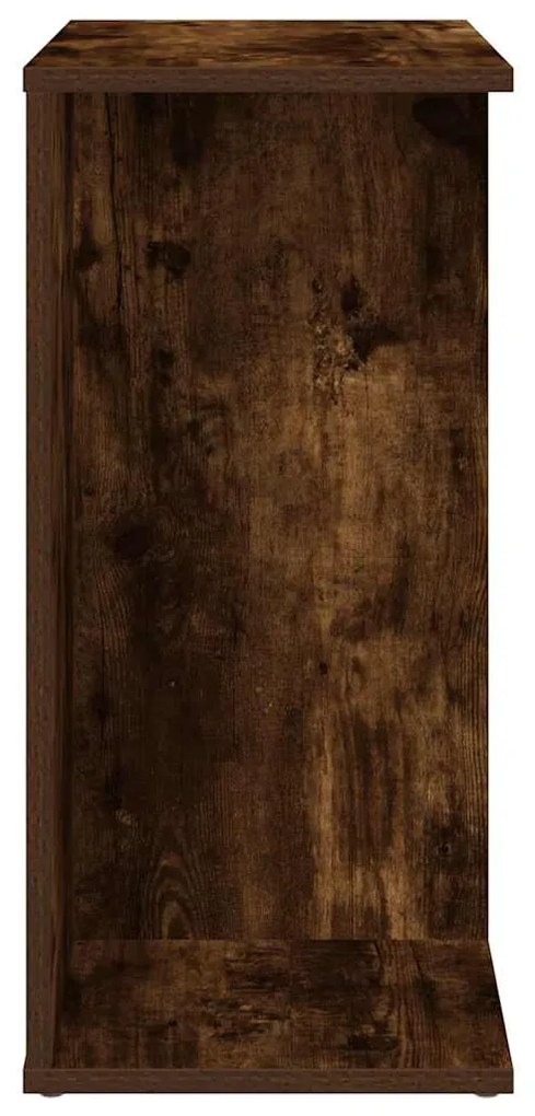 Mesas cabeceira 2pcs 46,5x29x61cm deriv.madeira carvalho fumado