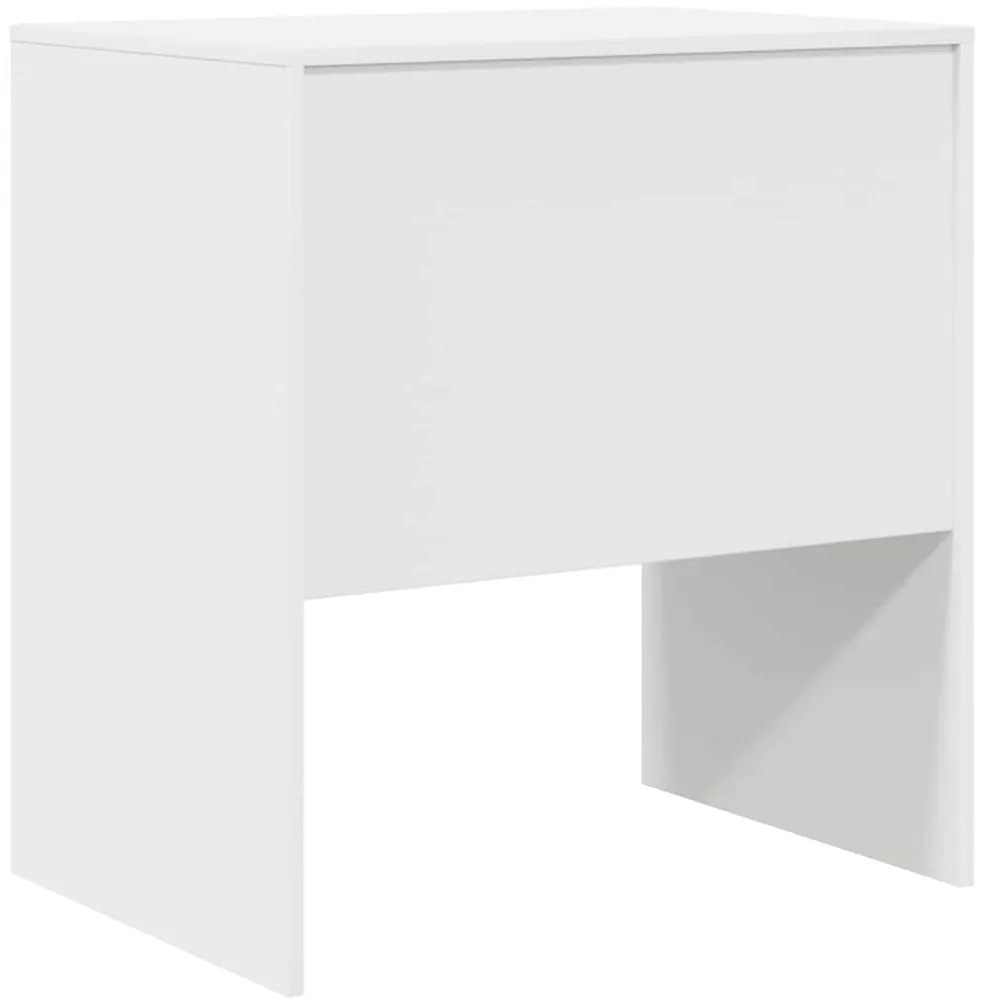 Mesa de Escrita Branca Madeira Engenhada 70 x 50 x 76 cm