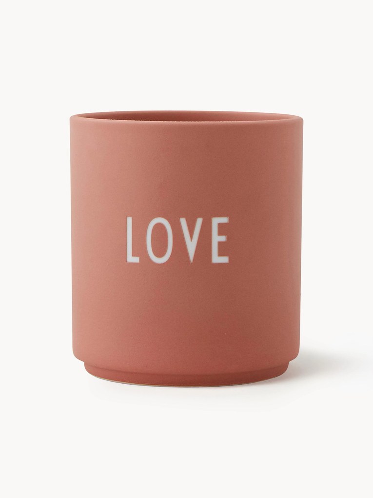 Caneca de design com inscrição Favourite LOVE