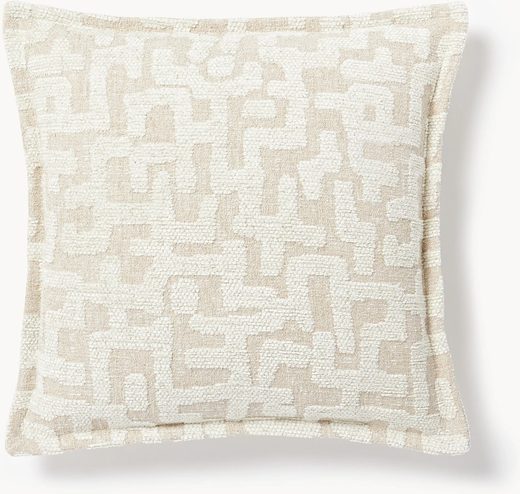 Almofada de viscose com padrão jacquard tecido Contia