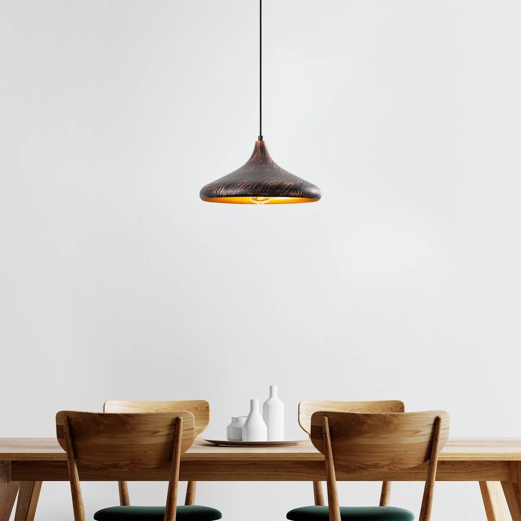 Candeeiro de Teto Barek – Multicolor – 34 x 34 x 29 cm