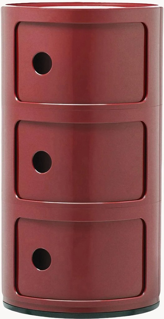 Armário de design Componibili, 3 elementos, Alt 59 cm