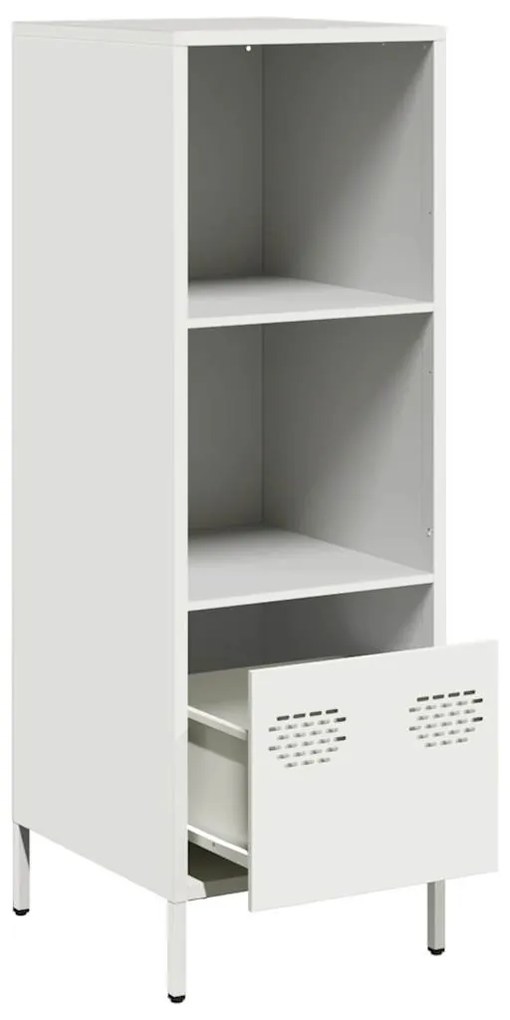 Móvel alto 35x39x103,5 cm aço branco