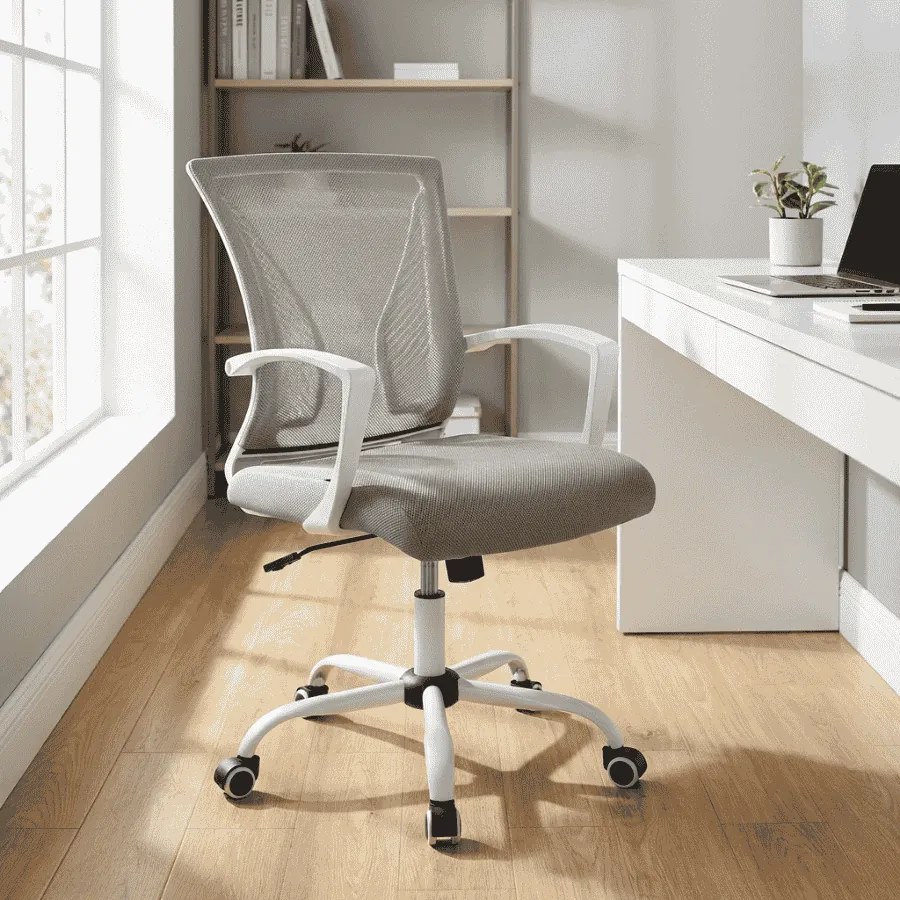 Cadeira de Escritório Tracy Cinzento Claro