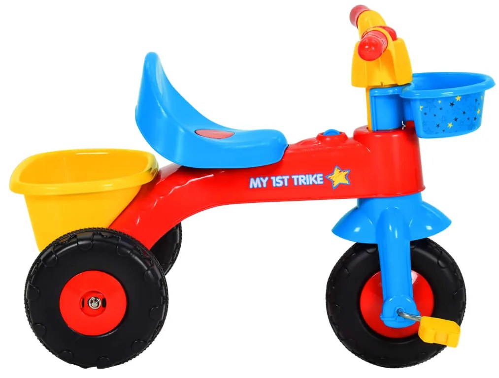 Triciclo para crianças multicolor