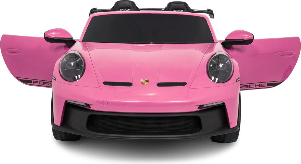 Carro elétrico para Crianças Porsche 911 GT3 STRONG MP4 24V, Rodas EVA, Rosa