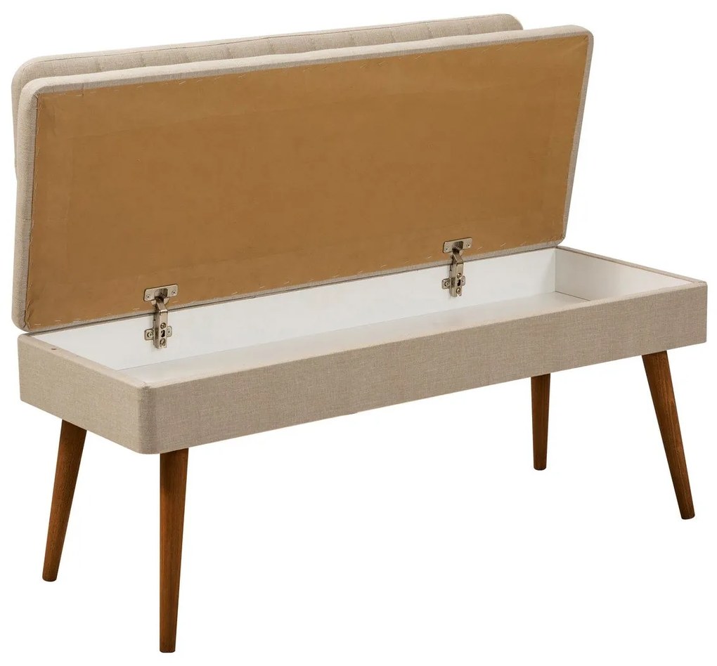 **** Conjunto Extensível de Mesa de Jantar e Cadeiras Vina – Nogal e C