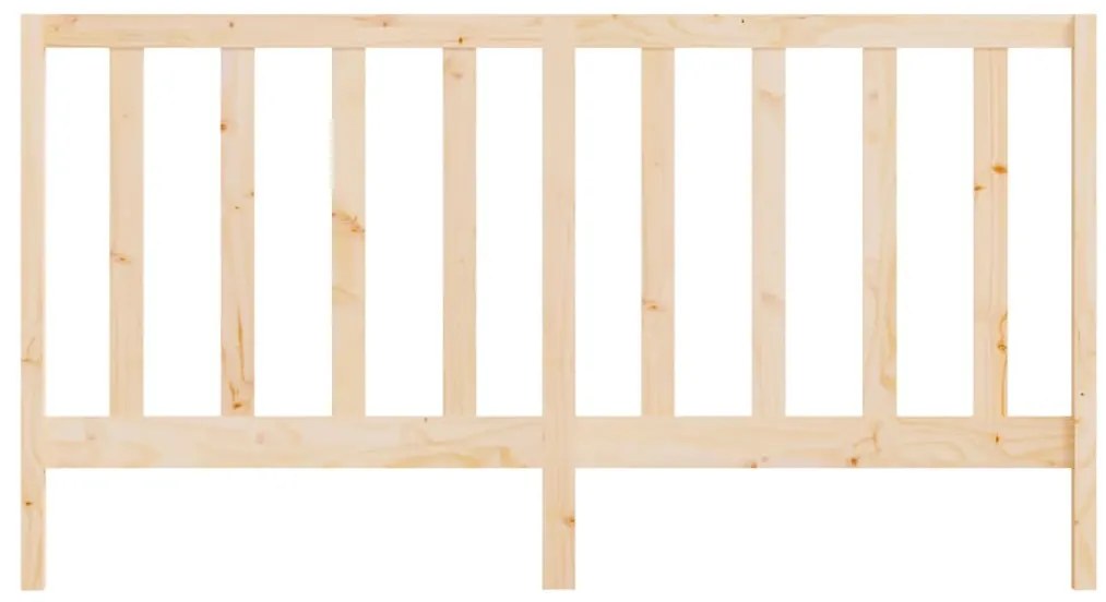 Cabeceira de cama 206x4x100 cm pinho maciço