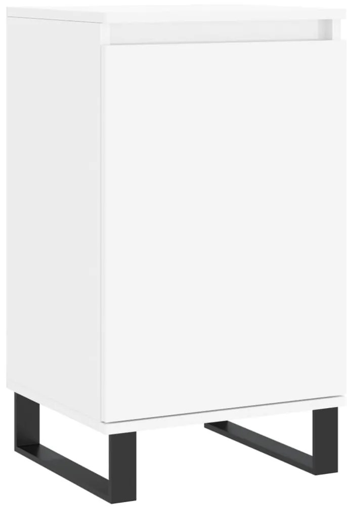 Aparadores 2 pcs 40x35x70 cm derivados de madeira branco