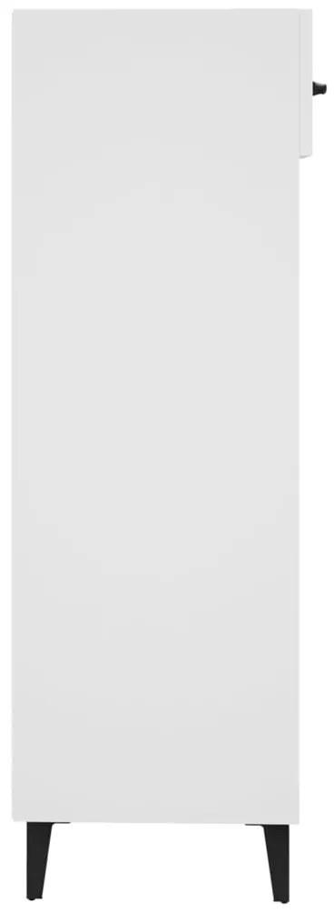 Sapateira 30x35x105 cm derivados de madeira branco brilhante