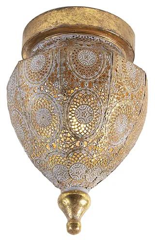 Plafon oriental dourado 19cm - MOWGLI Clássico / Antigo,Oriental