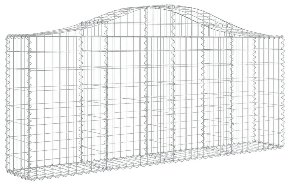 Cestos gabião arqueados 50pcs 200x30x80/100cm ferro galvanizado