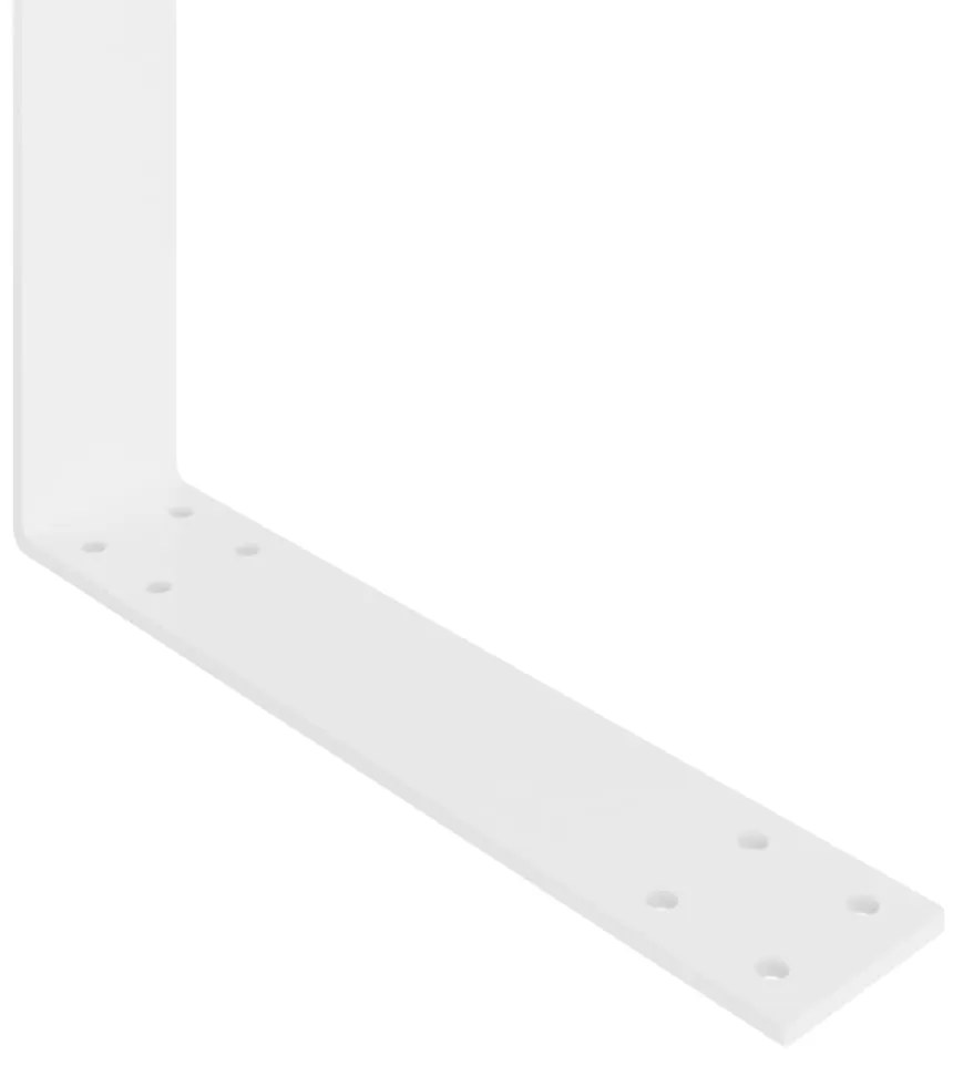 Encosto para sofá de paletes 110 cm ferro branco
