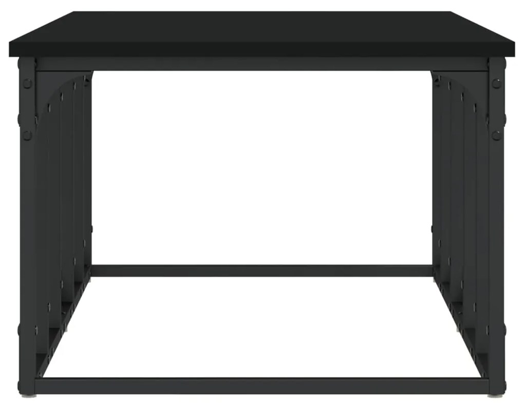 Mesa de centro 100x50x35,5 cm derivados de madeira preto