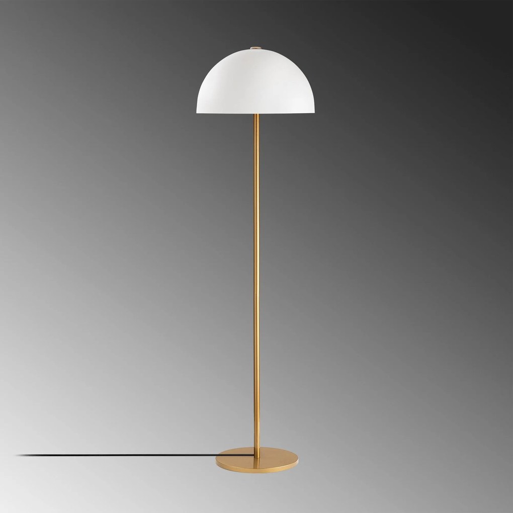 Candeeiro de Pé Mixed – Dourado – 40 x 40 x 154 cm