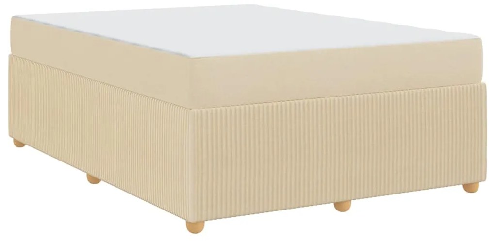 Estrutura da Cama Outros Creme 140 x 200 cm tecido