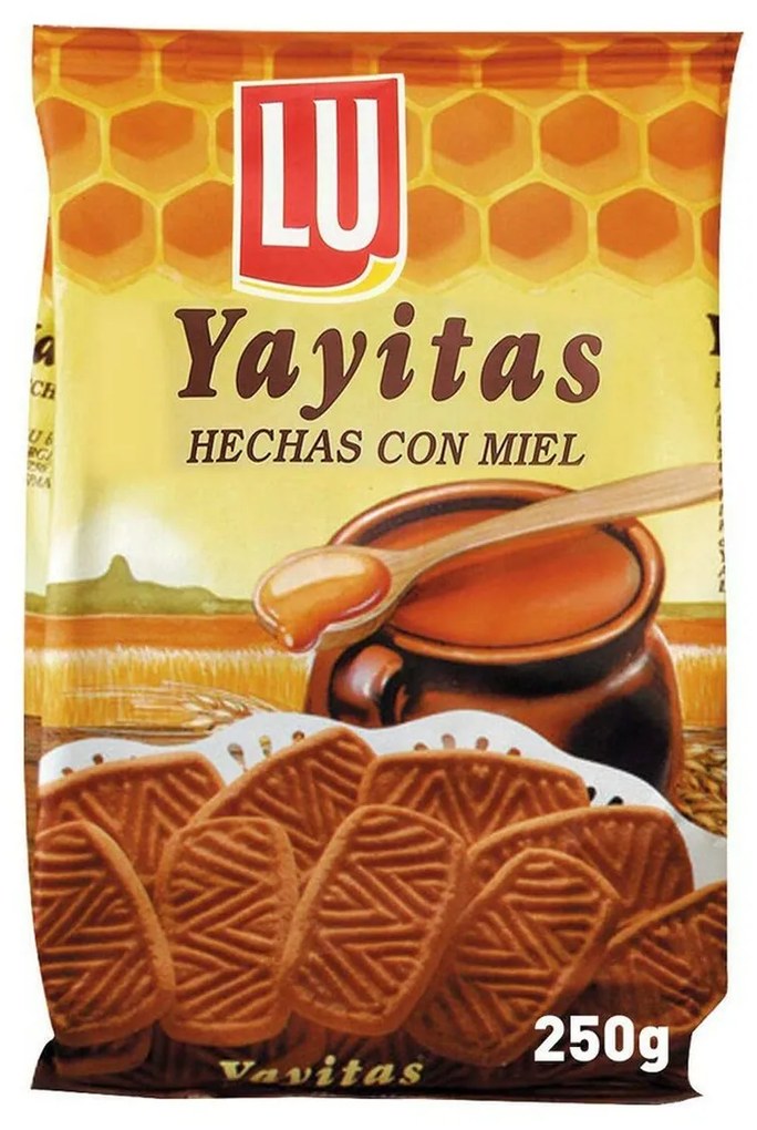 Bolachas Lu Yayita Mel (250 g)