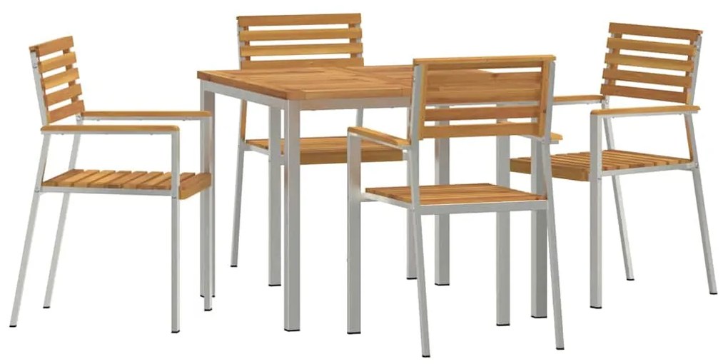Conjunto de Jantar de Jardim 5 pcs