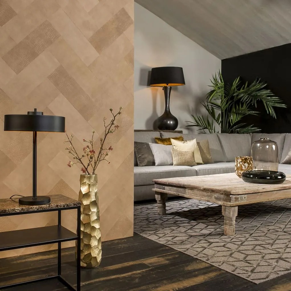 440922 WallArt Ladrilhos de couro Salisbury 16 pcs bege areia