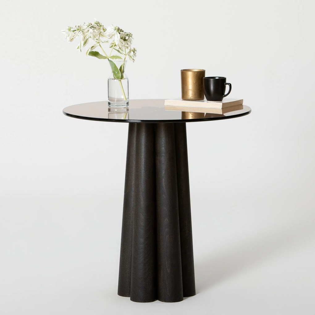 Mesa de Centro Thales – Preto Bronze – 50x50x50 cm