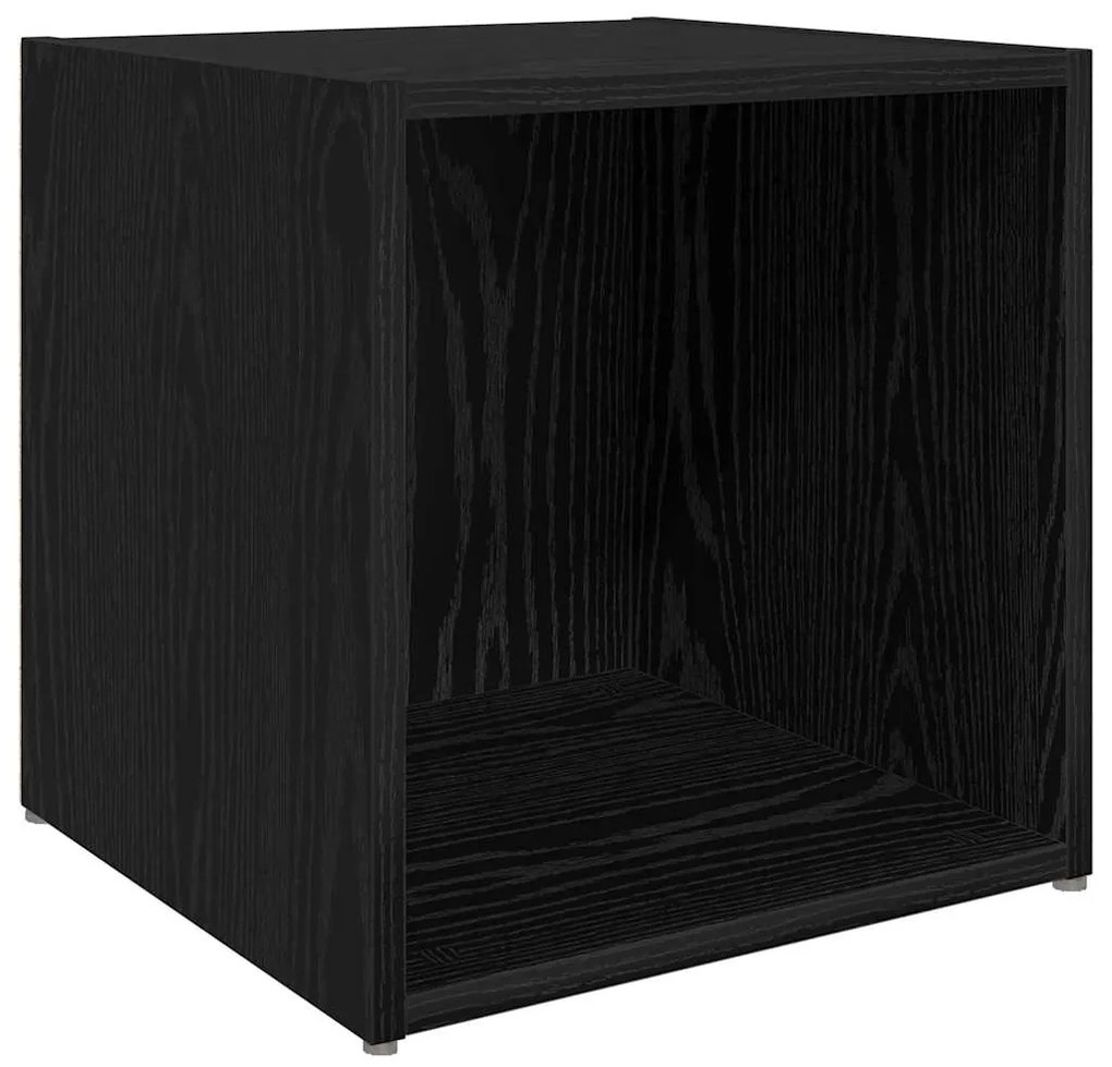 Conjunto de Estantes para TV 8 pcs Carvalho Preto