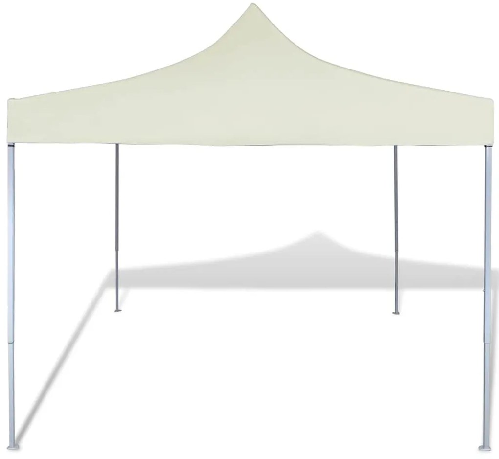 Tenda dobrável 3 x 3 m creme
