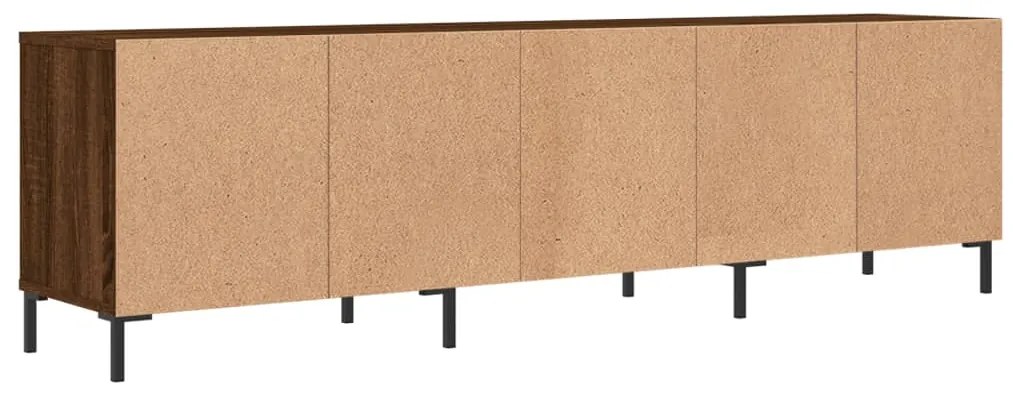 Móvel TV 150x30x44,5 cm derivados de madeira carvalho castanho