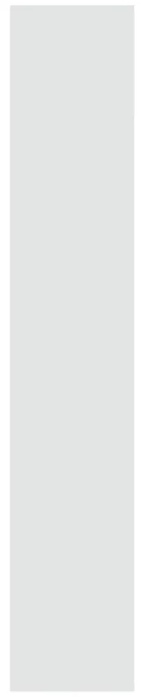 Estante/divisória 100x30x166 cm branco brilhante