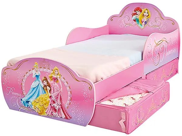 CAMA PRINCESA COM COLCHÃO E ALMOFADA